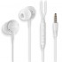 Auriculares Intrauditivos NGS Cross Drift/ con Micrófono/ Jack 3.5/ Blancos