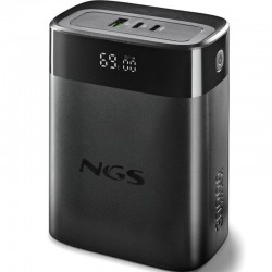 Powerbank 30000mAh NGS TWIX30/ 140W/ Compatible con Portátiles/ Negra