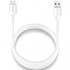 Cable USB 2.0 NGS ZYRO-AC/ USB Macho - USB Tipo-C Macho/ Hasta 15W/ 480Mbps/ 1m/ Blanco