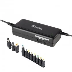 Cargador de Portátil NGS BAN/ 90W/ Manual/ 11 Conectores/ Voltaje 12-20V Cargador de Portátil NGS BAN/ 90W/ Manual/ 11 Conectores/ Voltaje 12-20V
