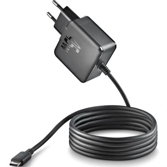 Cargador de portátil ngs gan 45w-c usb tipo-c/ 45w/ automático/ voltaje 5-20v