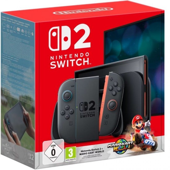 Nintendo switch 2/ incluye código juego mario kart world