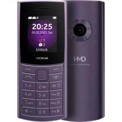 Teléfono Móvil Nokia 110 4G 2nd Edition/ Púrpura Teléfono Móvil Nokia 110 4G 2nd Edition/ Púrpura