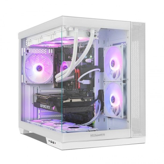 Caja gaming semitorre nox hummer astra neo/ blanca Caja gaming semitorre nox hummer astra neo/ blanca