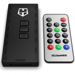 Controlador Hub Remoto Nox R-Hub para Ventiladores ARGB Controlador Hub Remoto Nox R-Hub para Ventiladores ARGB