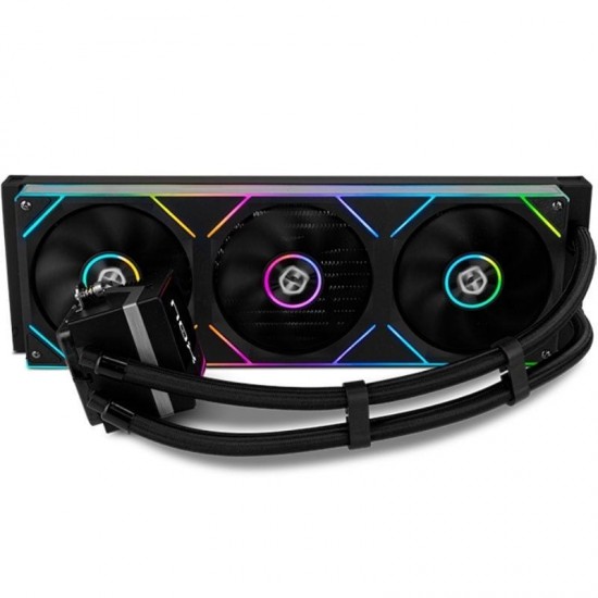 Sistema de refrigeración líquida nox m-360 lcd/ negro