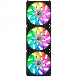Pack 3 Ventiladores Nox Easy Link/ ARGB/ 12cm