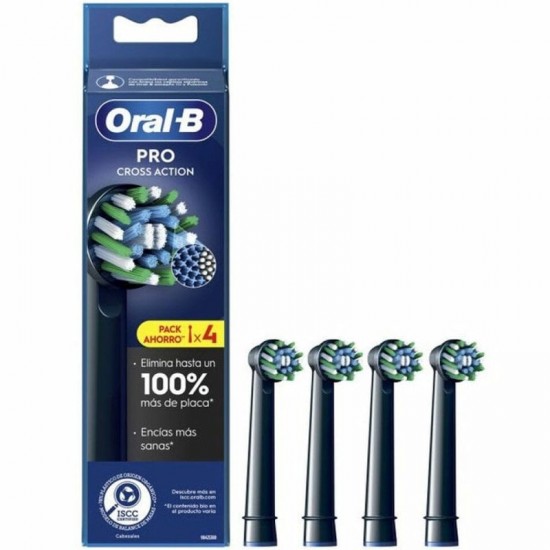 Cabezal de recambio para cepillo oral-b pro cross action/ pack 4 uds Cabezal de recambio para cepillo oral-b pro cross action/ pack 4 uds