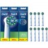 Cabezal de Recambio para cepillo Oral-B Pro Cross Action/ Pack 9 uds