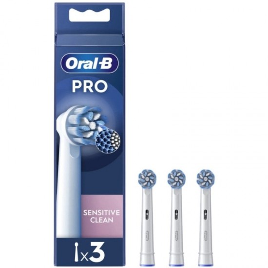 Cabezal de recambio braun para cepillo braun oral-b sensitive clean/ pack 3 uds Cabezal de recambio braun para cepillo braun oral-b sensitive clean/ pack 3 uds