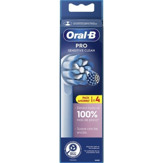 Cabezal de recambio para cepillo oral-b pro sensitive/ pack 4 uds Cabezal de recambio para cepillo oral-b pro sensitive/ pack 4 uds
