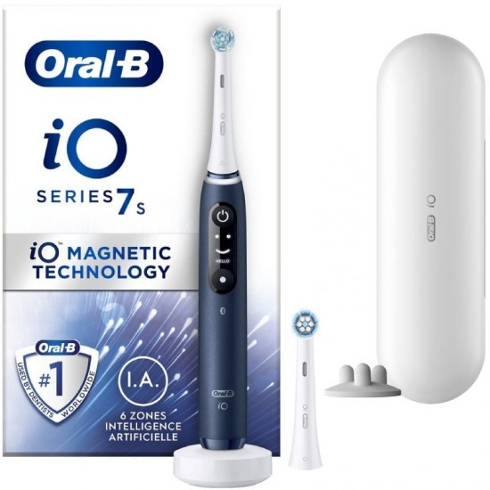 Cepillo dental oral-b io serie 7s/ incluye 2 recambios/ azul Cepillo dental oral-b io serie 7s/ incluye 2 recambios/ azul