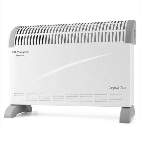 Convector orbegozo cvt 3300 c/ 3 niveles de potencia/ 750-1250-2000w