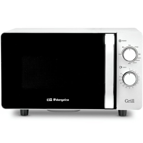 Microondas orbegozo mig 2070 ce/ 700w/ capacidad 20l/ función grill/ blanco Microondas orbegozo mig 2070 ce/ 700w/ capacidad 20l/ función grill/ blanco