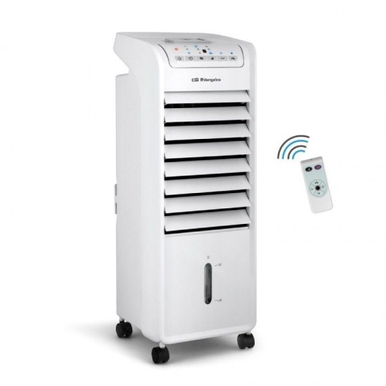 Climatizador orbegozo air 46/ 55w/ 3 niveles de potencia/ depósito 6l