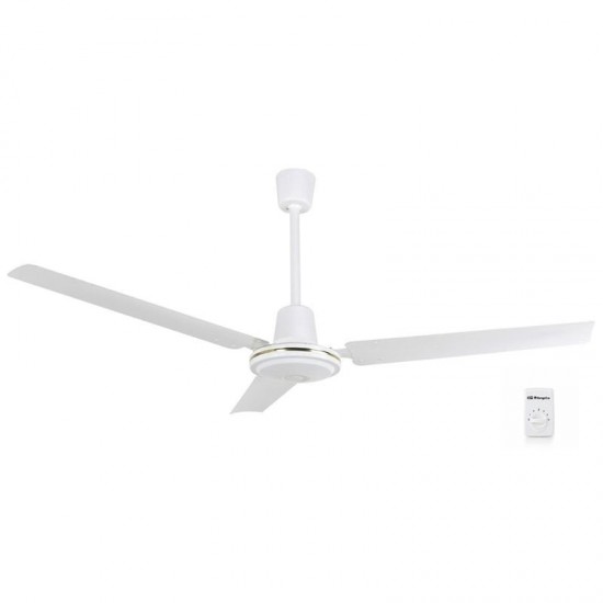 Ventilador de techo orbegozo cf 86140/ 70w/ 3 aspas 140cm/ 5 velocidades