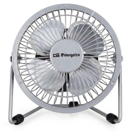 Mini ventilador usb orbegozo pw 1025/ plata Mini ventilador usb orbegozo pw 1025/ plata