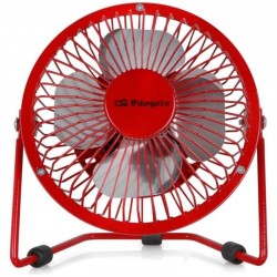 Mini Ventilador USB Orbegozo PW 1027/ Rojo Mini Ventilador USB Orbegozo PW 1027/ Rojo