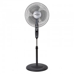 Ventilador de Pie Orbegozo SF 3347/ 50W/ 3 Aspas 40cm/ 3 velocidades
