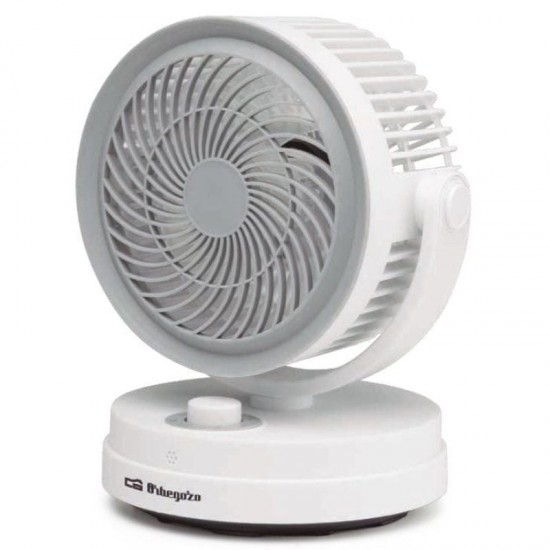 Ventilador de sobremesa orbegozo tf 1015/ 40w/ aspas 15cm/ 3 velocidades