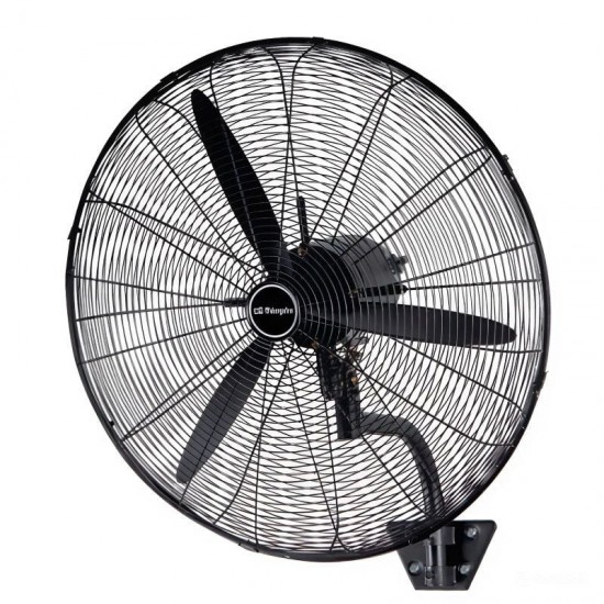 Ventilador de pared industrial orbegozo wf 0167/ 180w/ 3 aspas 65cm/ 3 velocidades