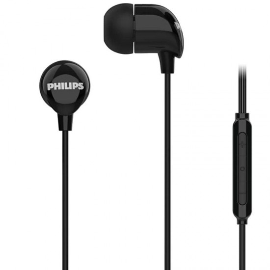 Auriculares intrauditivos philips tae2146bk/ con micrófono/ usb tipo-c/ negros
