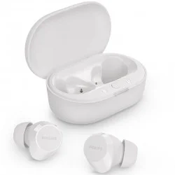 Auriculares Bluetooth Philips TAT1209 con estuche de carga/ Autonomía 6h/ Blancos Auriculares Bluetooth Philips TAT1209 con estuche de carga/ Autonomía 6h/ Blancos