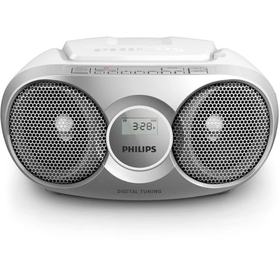 Radio cd philips az215s/ 3w rms/ con cable/ plata Radio cd philips az215s/ 3w rms/ con cable/ plata
