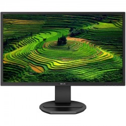 Monitor Profesional Philips 221B8LJEB 21.5'/ Full HD/ Multimedia/ Regulable en altura/ Negro