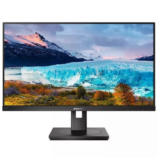 Monitor profesional philips s-line 242s1ae 23.8'/ full hd/ multimedia/ regulable en altura/ negro