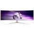 Monitor Gaming Ultrapanorámico Curvo Philips Evnia 8000 49M2C8900L 49'/ Dual QHD/ 0.03ms/ 144Hz/ OLED/ Multimedia/ Blanco