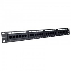 Patch Panel Phasak PU 2956/ 24 Puertos/ Cat.6/ Altura 1U