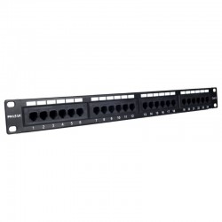 Patch Panel Phasak PU 2971/ 24 Puertos/ Cat.6A/ Altura 1U