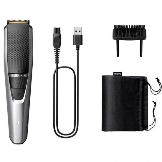Recortadora philips beardtrimmer serie 3000 bt3232/ con batería/ con cable Recortadora philips beardtrimmer serie 3000 bt3232/ con batería/ con cable