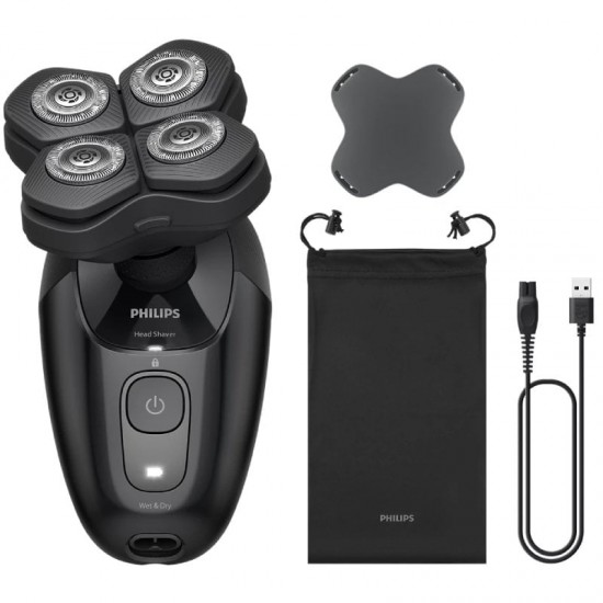 Afeitadora philips head shaver pro 5000 series hs5980/15/ con batería Afeitadora philips head shaver pro 5000 series hs5980/15/ con batería