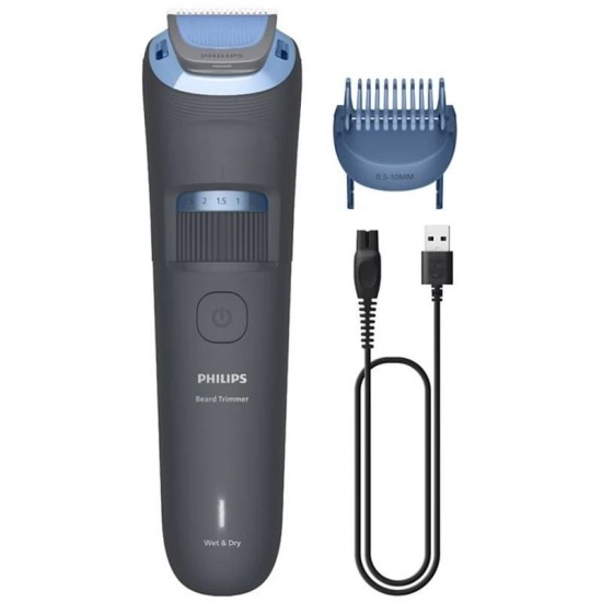 Cortabarbas philips beardtrimmer series 3000 bt3617/15/ con batería/ 2 accesorios Cortabarbas philips beardtrimmer series 3000 bt3617/15/ con batería/ 2 accesorios