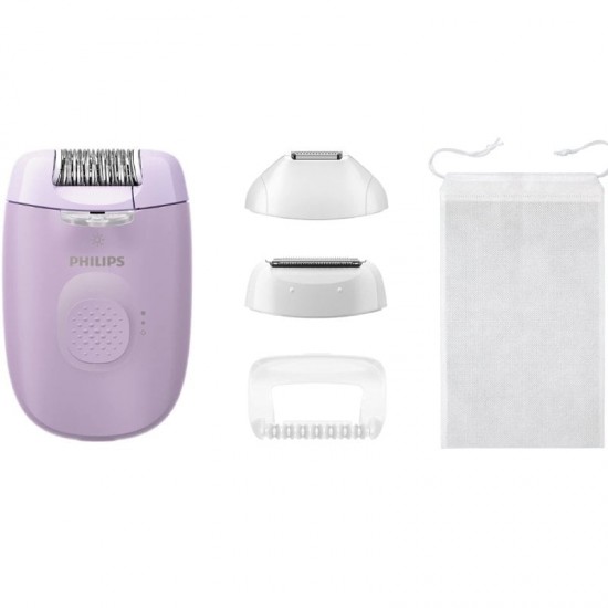 Depiladora philips epilator series 4000 bre257/ con batería/ 4 accesorios Depiladora philips epilator series 4000 bre257/ con batería/ 4 accesorios