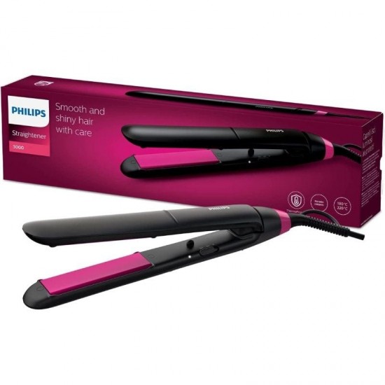 Plancha para el pelo philips straightcare essential bhs375 thermoprotect/ negra Plancha para el pelo philips straightcare essential bhs375 thermoprotect/ negra