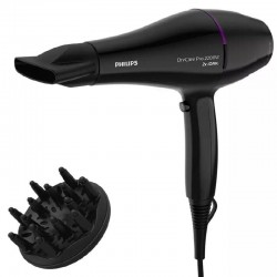 Secador Philips Drycare Pro BHD274/ 2200W/ Negro y Violeta Secador Philips Drycare Pro BHD274/ 2200W/ Negro y Violeta