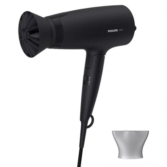 Secador philips 3000 series bhd308/10/ 1600w/ negro/ 2 accesorios Secador philips 3000 series bhd308/10/ 1600w/ negro/ 2 accesorios