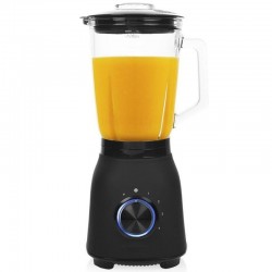 Batidora de vaso Princess Black Steel 212092/ 1000W/ 4 Velocidades/ Capacidad 1.5L