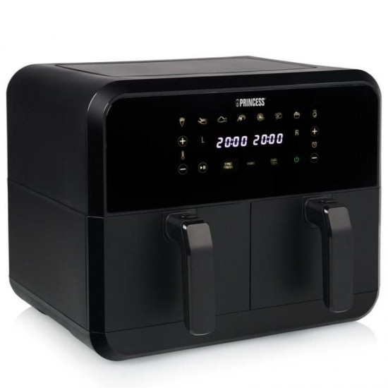 Freidora por aire airfryer / sin aceite princess double basket airfryer 182068/ 2400w/ capacidad 8l