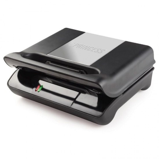 Grill eléctrico princess panini grill 117002/ 700w/ tamaño 230*130mm