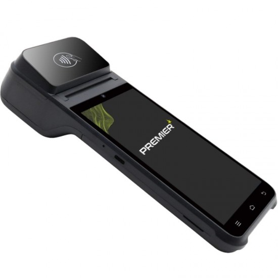 Pda industrial con impresora de tickets premier maxi 52 z/ 4gb/ 32gb/ 5.5'/ táctil/ función tpv