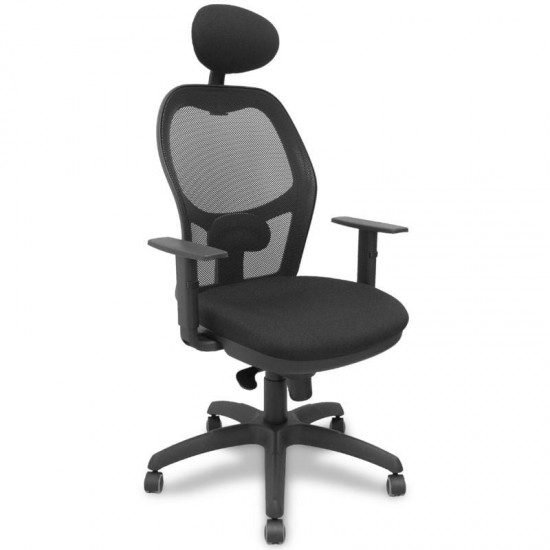 Silla de oficina piqueras y crespo jorquera 15sm840b840b10crpc/ negra