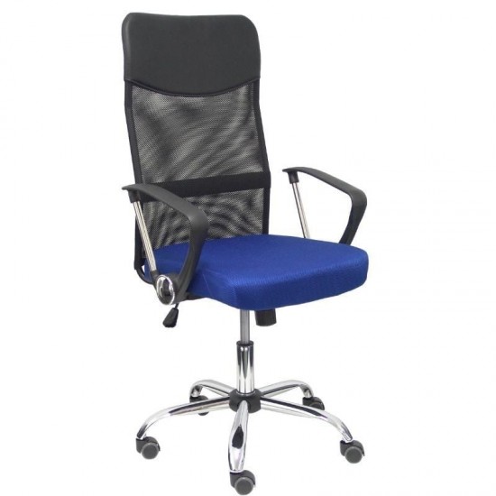 Silla de oficina piqueras y crespo gontar 31bm8403d229crrp/ azul y negra