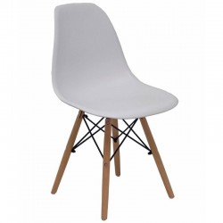 Pack 4 Sillas Piqueras y Crespo Priego PACK4352PTBL/ Blancas