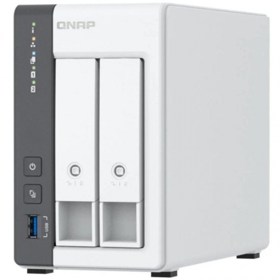 Nas qnap ts-216g/ 2 bahías 3.5'- 2.5'/ 4gb ddr4/ formato torre