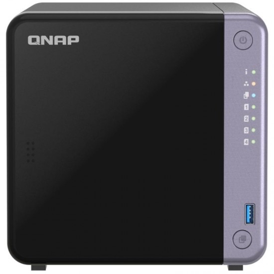 Nas qnap ts-432x-4g/ 4 bahías 3.5'- 2.5'/ 4gb/ formato torre Nas qnap ts-432x-4g/ 4 bahías 3.5'- 2.5'/ 4gb/ formato torre