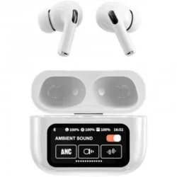 Auriculares Bluetooth Qubo TWS-400WT con estuche de carga/ Autonomía 4h/ Blancos Auriculares Bluetooth Qubo TWS-400WT con estuche de carga/ Autonomía 4h/ Blancos